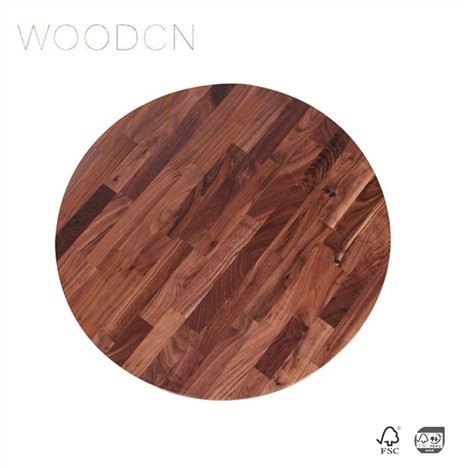 Doska jedálenského stola z masívneho dreva Mäsiarsky blok z orechového dreva