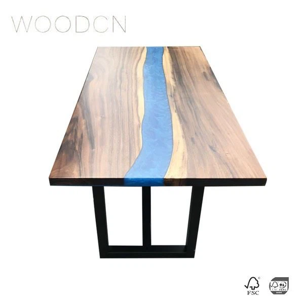 Solid Walnut Wood River Table Top Manufacturers